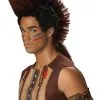 Indian Warrior Costume Wig (Auburn/Black) 1 Indian Warrior Costume Wig (Auburn/Black) -Video Game Costumes Shop 70080 full 1
