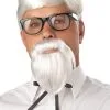The Colonel Costume Wig And Moustache -Video Game Costumes Shop 70106 full 1