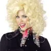 Country Western Diva Costume Wig - Blonde 1 Country Western Diva Costume Wig - Blonde -Video Game Costumes Shop 70287 full 1