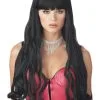 Serpentine Costume Wig - Black -Video Game Costumes Shop 70397 full 1