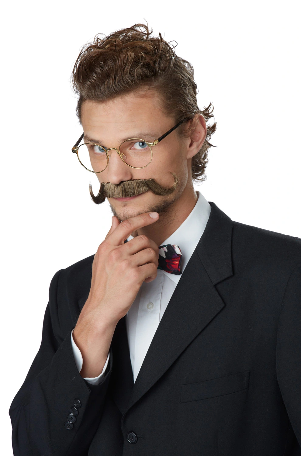 The Handlebar Moustache (Brown/Blonde) 3 The Handlebar Moustache (Brown/Blonde)