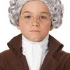 Child Colonial Peruke Wig (Gray) -Video Game Costumes Shop 70749 full 1