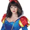 Snow White Wig (Brunette) -Video Game Costumes Shop 70821 full 1