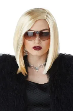 Blonde Da Boss Adult Wig