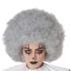 Jumbo Afro Adult Wig (Grey) -Video Game Costumes Shop 70965 full 1