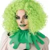 Corkscrew Clown Curls Wig (Green) -Video Game Costumes Shop CC7020 118 full 1