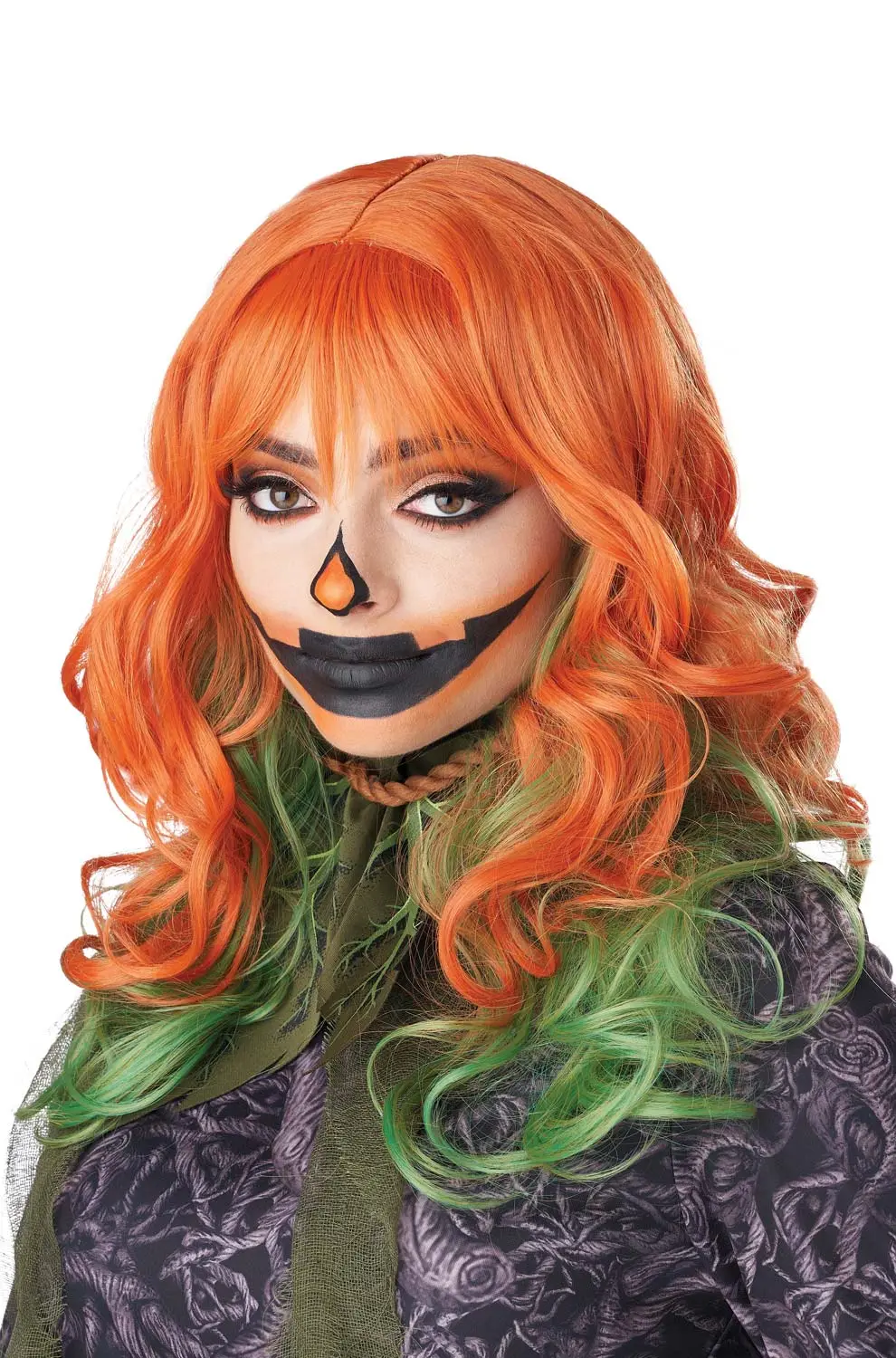 Pumpkin Blossom Adult Wig 3 Pumpkin Blossom Adult Wig