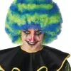 Spiral Clown Wig (Blue/Green) -Video Game Costumes Shop CC7221 218 full 1