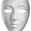 Blank Female Mask -Video Game Costumes Shop D10476 full 1