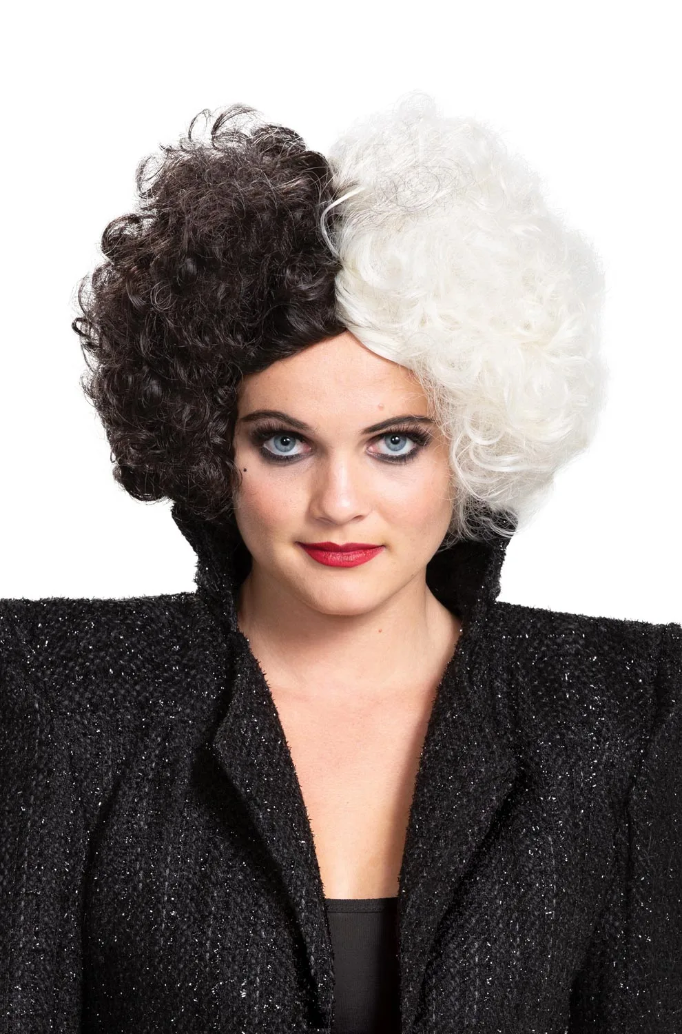 Cruella Live Action Adult Wig 3 Cruella Live Action Adult Wig