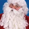 Deluxe Santa Wig And Beard Set 2 Deluxe Santa Wig And Beard Set -Video Game Costumes Shop F7521 full 1