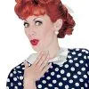I Love Lucy Adult Wig -Video Game Costumes Shop F92069 full 1