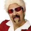 Celebrity Chef Wig And Goatee -Video Game Costumes Shop F92406 full 1