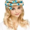 Housewife Curler Wig (Blonde) 2 Housewife Curler Wig (Blonde) -Video Game Costumes Shop F92550BL full 1