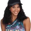 Hip Hop Girlfriend Hat & Wig Set -Video Game Costumes Shop FM64247 full 1