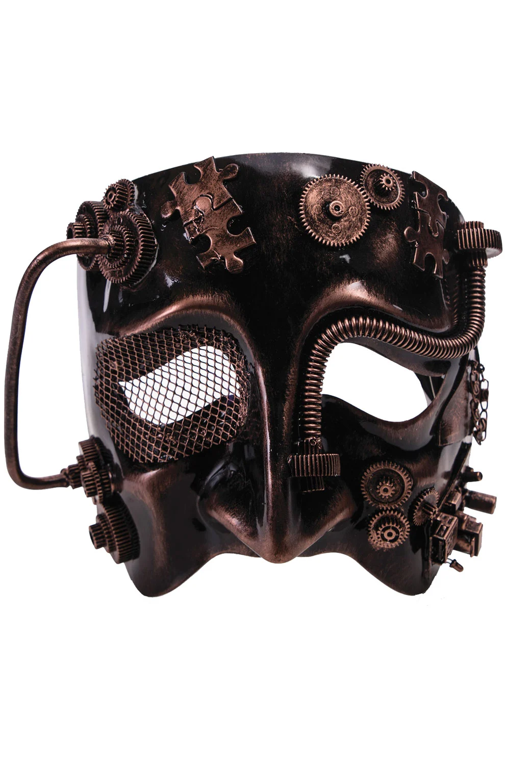 Steampunk Industrial Mask (Bronze) 3 Steampunk Industrial Mask (Bronze)