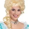 Colonial Lady Wig (Blonde) -Video Game Costumes Shop FM78093 full 1