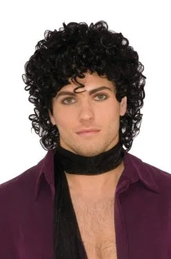 Rock Royalty Adult Wig (Black)