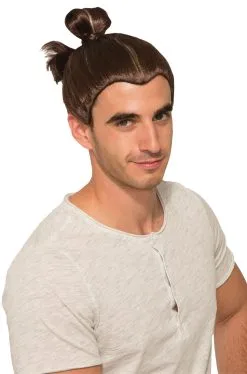 Man Bun Adult Wig