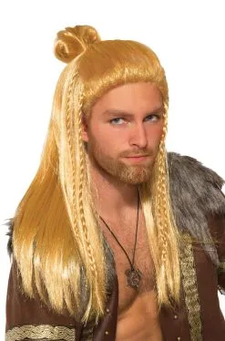 Viking Male Warrior Wig