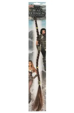 Viking Clip In Braid (Brown)