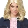 Strange Girl Wig (Blonde) 1 Strange Girl Wig (Blonde) -Video Game Costumes Shop FR21104 full 1