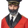 Captain Obvious Moustache And Beard -Video Game Costumes Shop FR23112 full 1