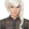 Fantasy Girl Wig (White) -Video Game Costumes Shop FR24943 full 1
