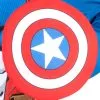 Captain America Toddler Fabric 8 Inch Shield 2 Captain America Toddler Fabric 8 Inch Shield -Video Game Costumes Shop J1139 full 1