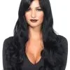 Long Wavy Wig -Video Game Costumes Shop LA2722 full 1