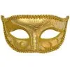 Phantom Venetian Mask (Gold) -Video Game Costumes Shop M6107G full 1
