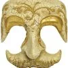 Ceffo Masquerade Mask (Ivory) 1 Ceffo Masquerade Mask (Ivory) -Video Game Costumes Shop M7053V full 1