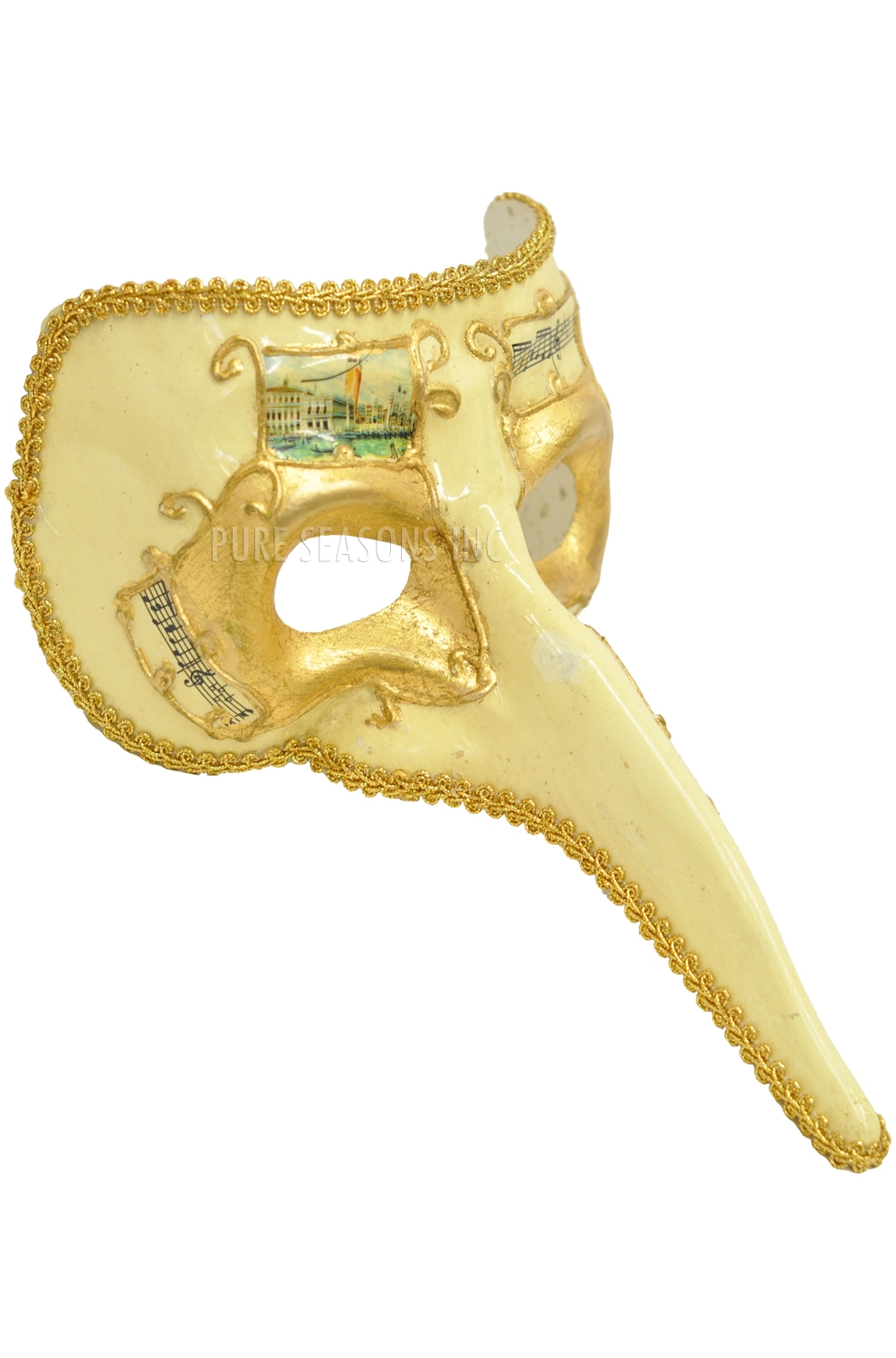 Uccello Nasone Mask (Gold) 3 Uccello Nasone Mask (Gold)