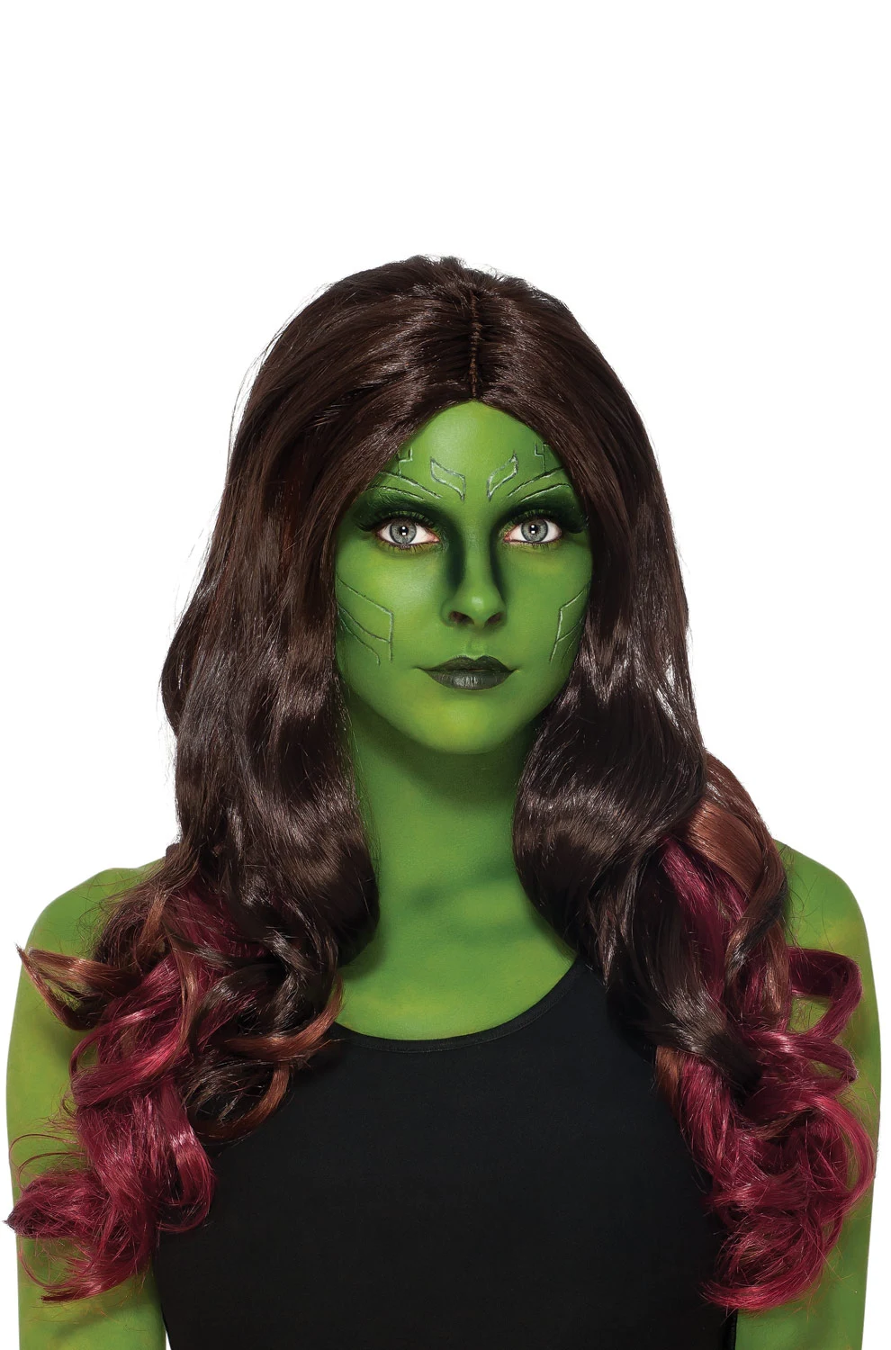 Endgame Gamora Adult Wig 3 Endgame Gamora Adult Wig