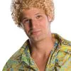 Tight Fro Wig (Blonde) 2 Tight Fro Wig (Blonde) -Video Game Costumes Shop R51872 full 1
