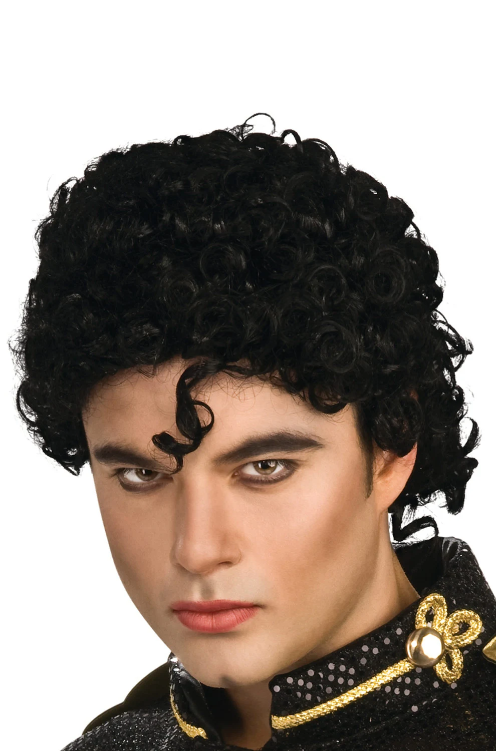 Michael Jackson Curly Adult Costume Wig 3 Michael Jackson Curly Adult Costume Wig