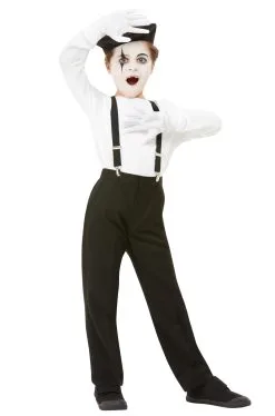 Mime Child Costume Kit