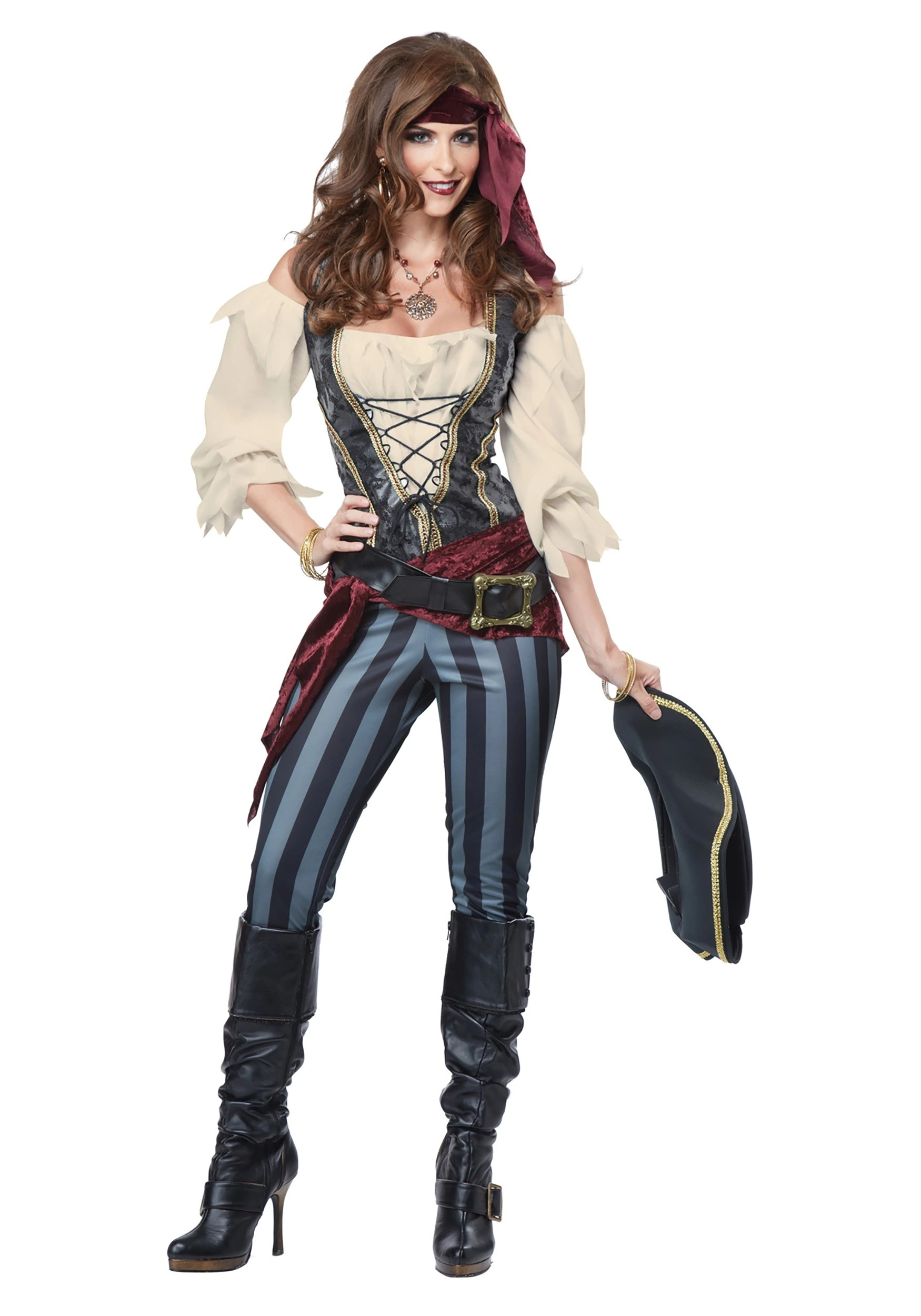 California Costume Collection Adult Women's Brazen Buccaneer Costume 3 California Costume Collection Adult Women's Brazen Buccaneer Costume