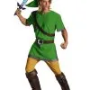 Disguise Nintendo Legend Of Zelda Classic Link Costume For Adults -Video Game Costumes Shop adult classic link costume