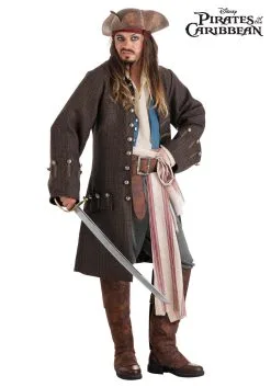 Fun Costumes Jack Sparrow Pirate Costume For Men From Disney's Pirates Of The Caribbean 14 Fun Costumes Jack Sparrow Pirate Costume For Men From Disney's Pirates Of The Caribbean -Video Game Costumes Shop adult deluxe jack sparrow pirate costume alt 1