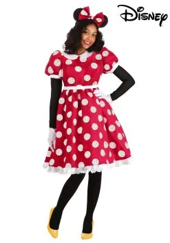 Fun Costumes Disney Deluxe Minnie Mouse Adult Costume 14 Fun Costumes Disney Deluxe Minnie Mouse Adult Costume -Video Game Costumes Shop adult deluxe minnie mouse costume alt 5