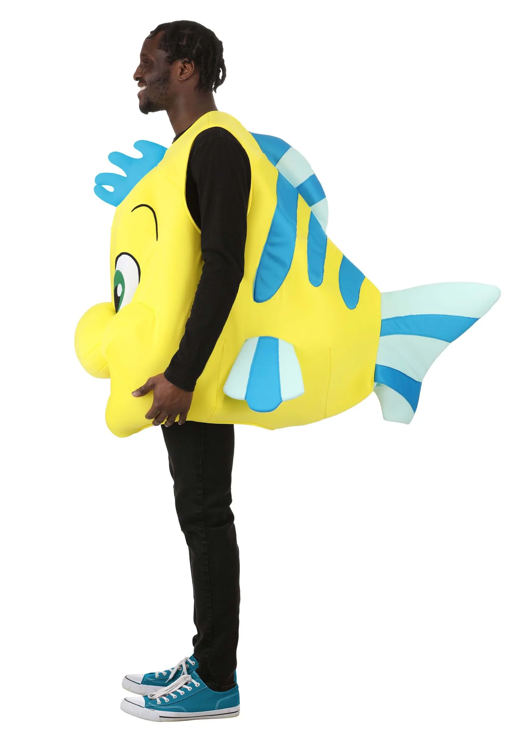 Fun Costumes Disney Flounder Costume For Adults 6 Fun Costumes Disney Flounder Costume For Adults - Image 4