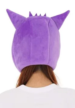 Sazac Gengar Pokémon Headpiece For Adults -Video Game Costumes Shop adult gengar pokemon headpiece alt 1