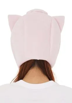 Sazac Jigglypuff Pokémon Headpiece For Adults -Video Game Costumes Shop adult jigglypuff pokemon headpiece alt 1
