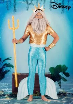 Fun Costumes Disney The Little Mermaid King Triton Costume For Men