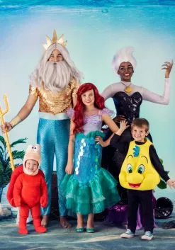 Fun Costumes Disney The Little Mermaid King Triton Costume For Men -Video Game Costumes Shop adult king triton costume alt 2