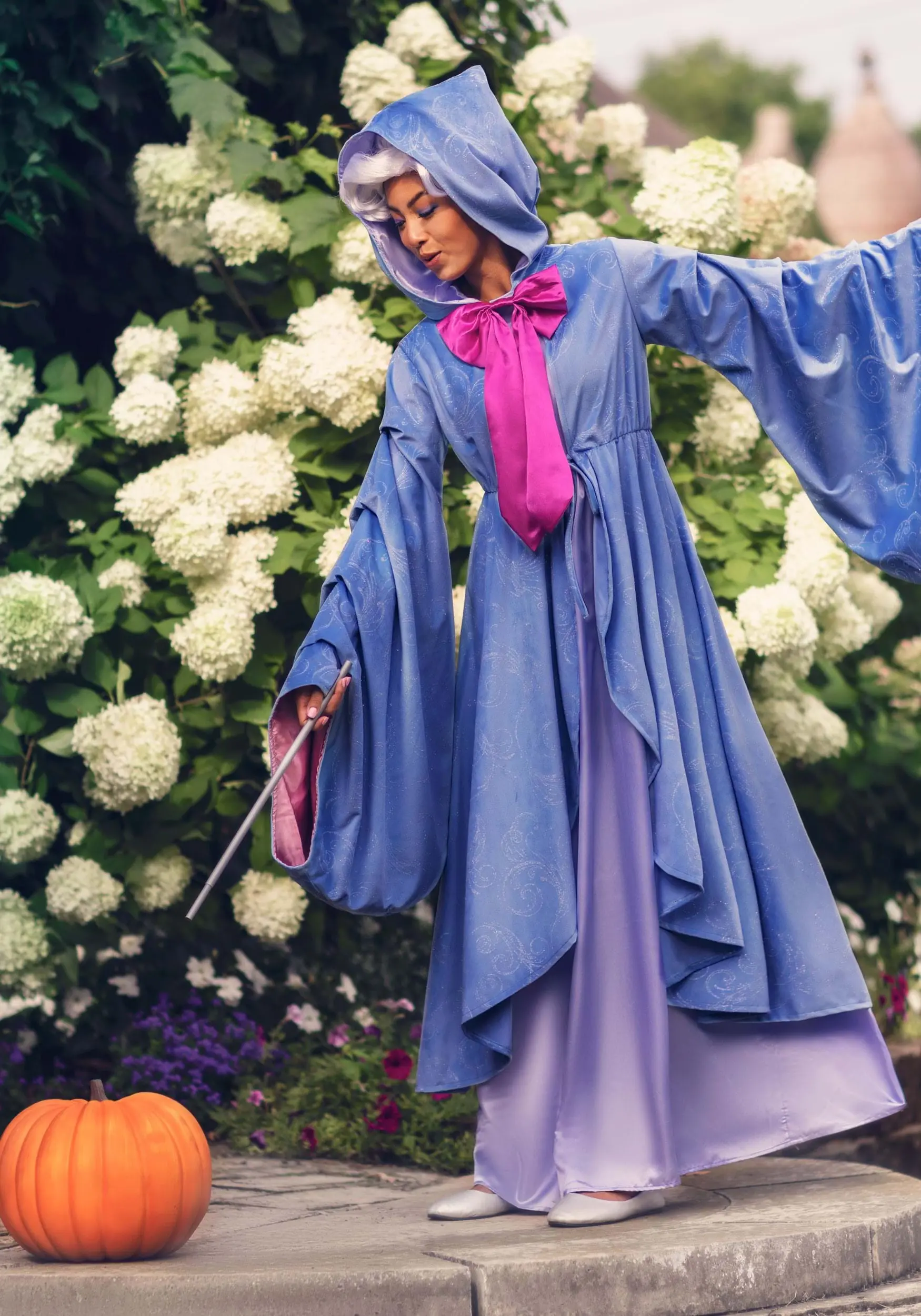 Fun Costumes Disney Premium Fairy Godmother Adult Costume 4 Fun Costumes Disney Premium Fairy Godmother Adult Costume - Image 2