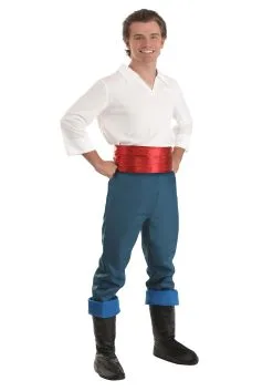 Armada Disney The Little Mermaid Prince Eric Costume For Men -Video Game Costumes Shop adult prince eric costume alt 7