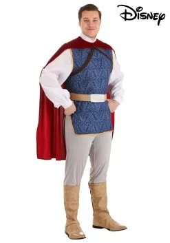 Fun Costumes The Prince Costume For Men From Disney's Snow White -Video Game Costumes Shop adult snow white prince costume alt 5