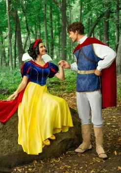 Fun Costumes The Prince Costume For Men From Disney's Snow White -Video Game Costumes Shop adult snow white prince costume alt 8